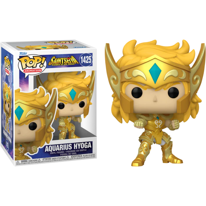 Funko POP! Saint Seiya Knights of the Zodiac Aquarius Hyoga 1425 POP SCV