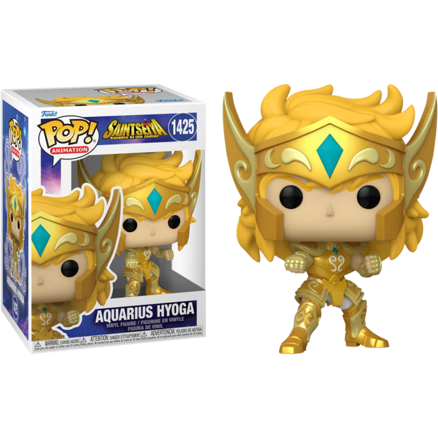 Funko POP! Saint Seiya Knights of the Zodiac Aquarius Hyoga 1425 POP SCV