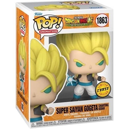 Funko POP! The Movie Dragon Ball Super Broly Super Saiyan Gogeta Chartering Kidan 1863 (Chase)