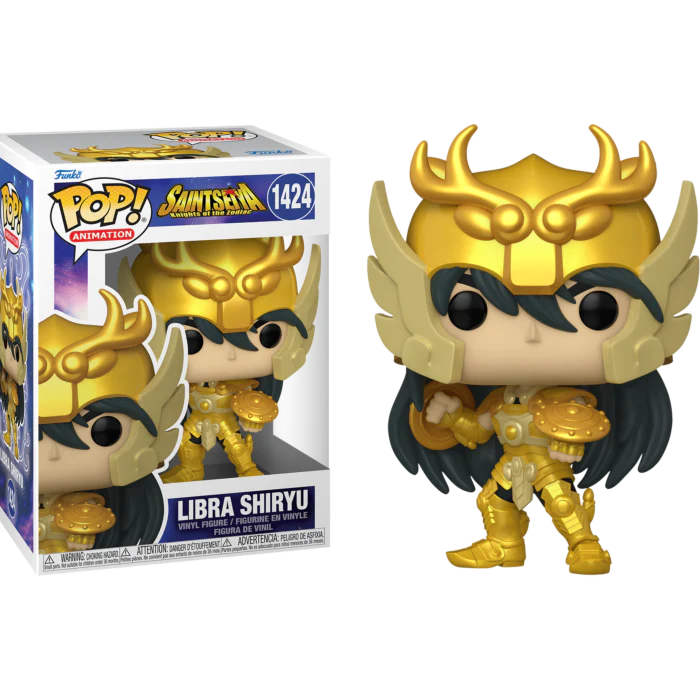 Funko POP! Saint Seiya Knights of the Zodiac Libra Shiryu 1424 POP SCV