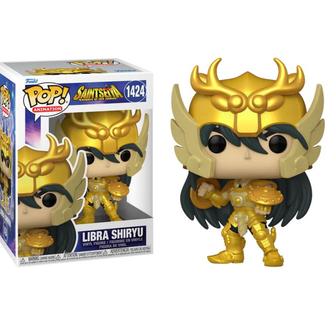 Funko POP! Saint Seiya Knights of the Zodiac Libra Shiryu 1424 POP SCV