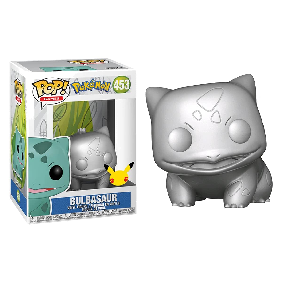 Funko POP! Pokémon Bulbasaur 453 (25th Anniversary)