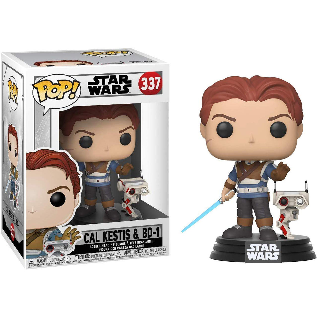 Funko POP! Star Wars Cal Kestis & BD-1 337 POP SCV