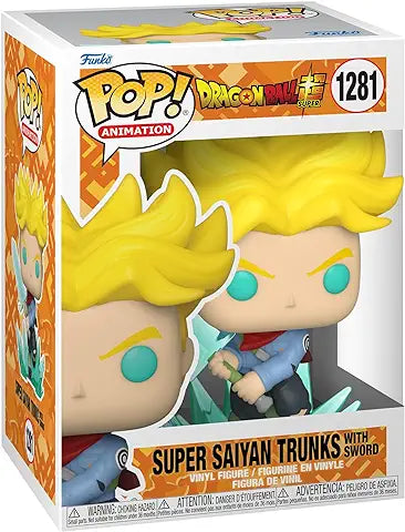 Funko POP! Dragon Ball Super Super Saiyan Trunks with Sword 1281