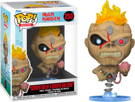 Funko POP! Iron Maiden ‚ÄúSeventh Son of a Seventh Son Eddie‚Äù 250 POP SCV