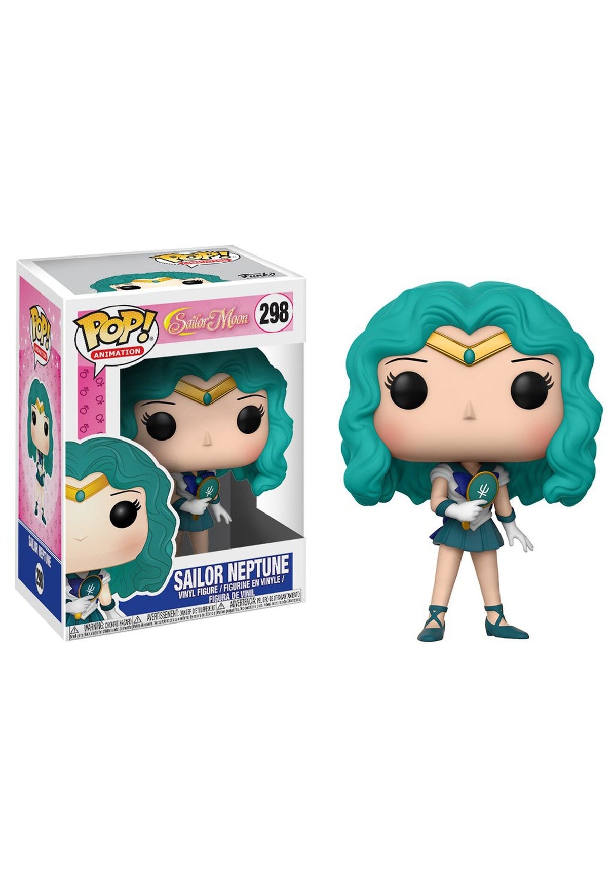 Funko Pop Animation: Sailor Moon - Sailor Neptune Collectible Vinyl Figure 298