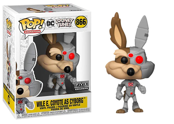 Funko POP! Looney Tunes Wile E. Coyote as Cyborg 866 POP SCV