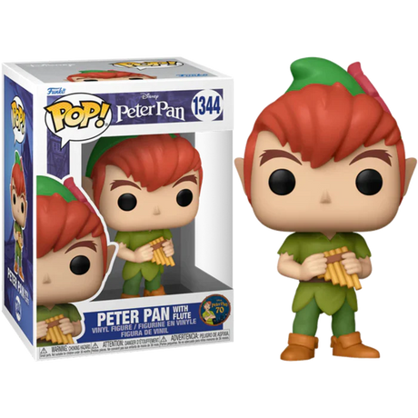 Funko POP! Peter Pan Peter Pan with Flute 1344 POP SCV