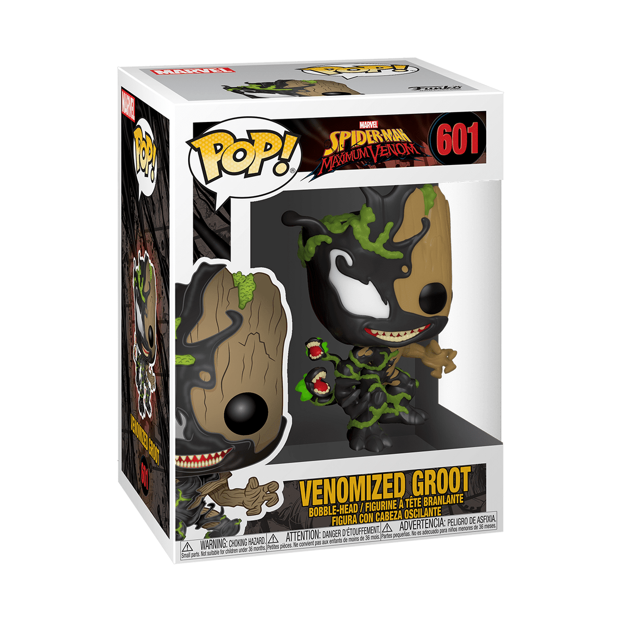 Funko Pop! Marvel: Marvel Venom - Groot, Multicolor