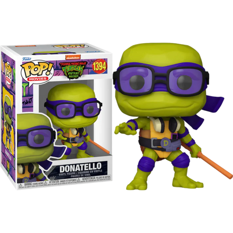 Funko POP! TMNT Mutant Mayhem Donatello 1394 POP SCV