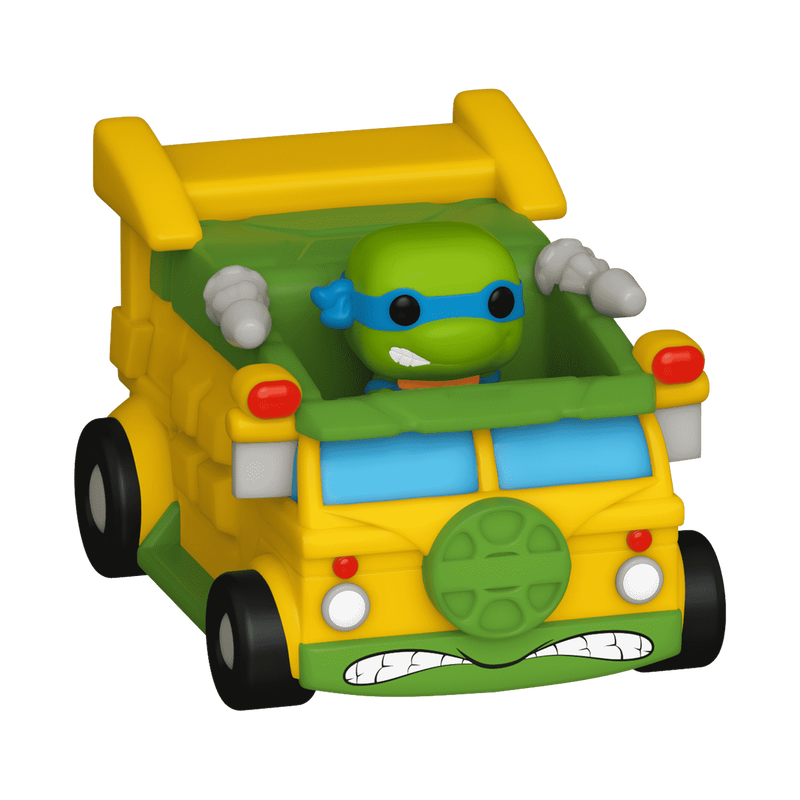 Funko Bitty POP! TMNT Leonardo and Turtle Van Ride