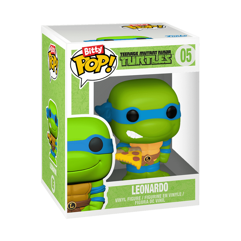 Funko Bitty POP! TMNT Leonardo and Turtle Van Ride