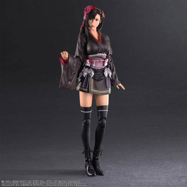 Final Fantasy VII Play Arts Kai Action Remake Tifa Lockhart Exotic Dress Figure | POP SCV