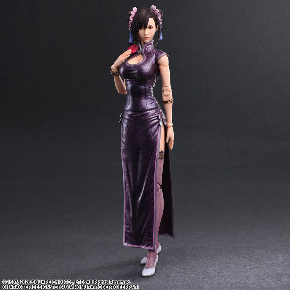 Final Fantasy VII Play Arts Kai Action Remake Tifa Lockhart Sporty Dress Figure | POP SCV