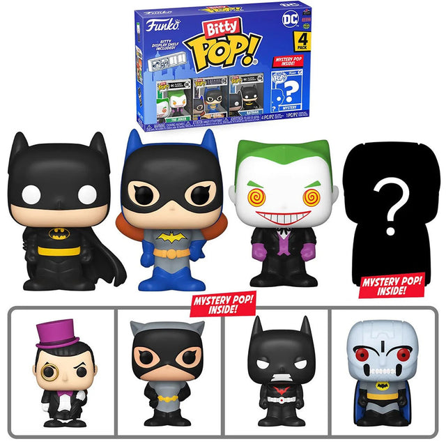 Funko Bitty POP! DC The Joker 4 Pack | POP SCV