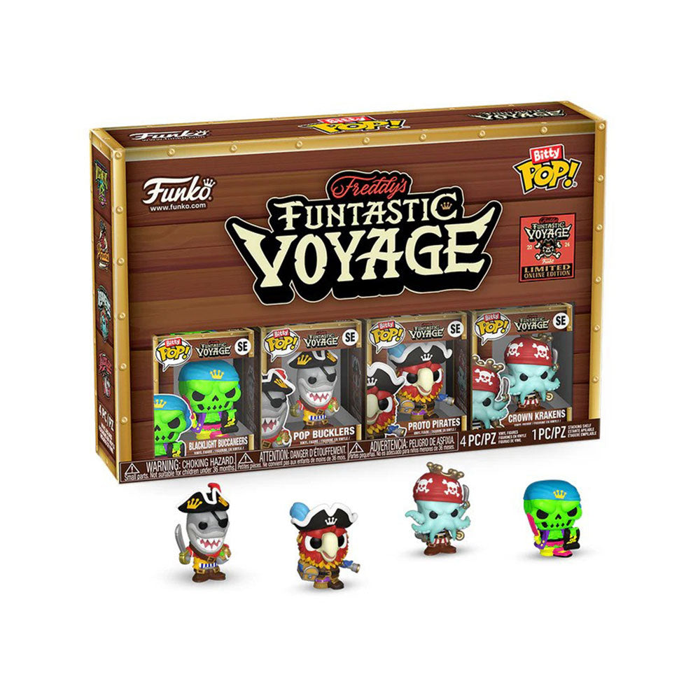 Funko Bitty POP! Funtastic Voyage (Online Exclusive) 4 Pack