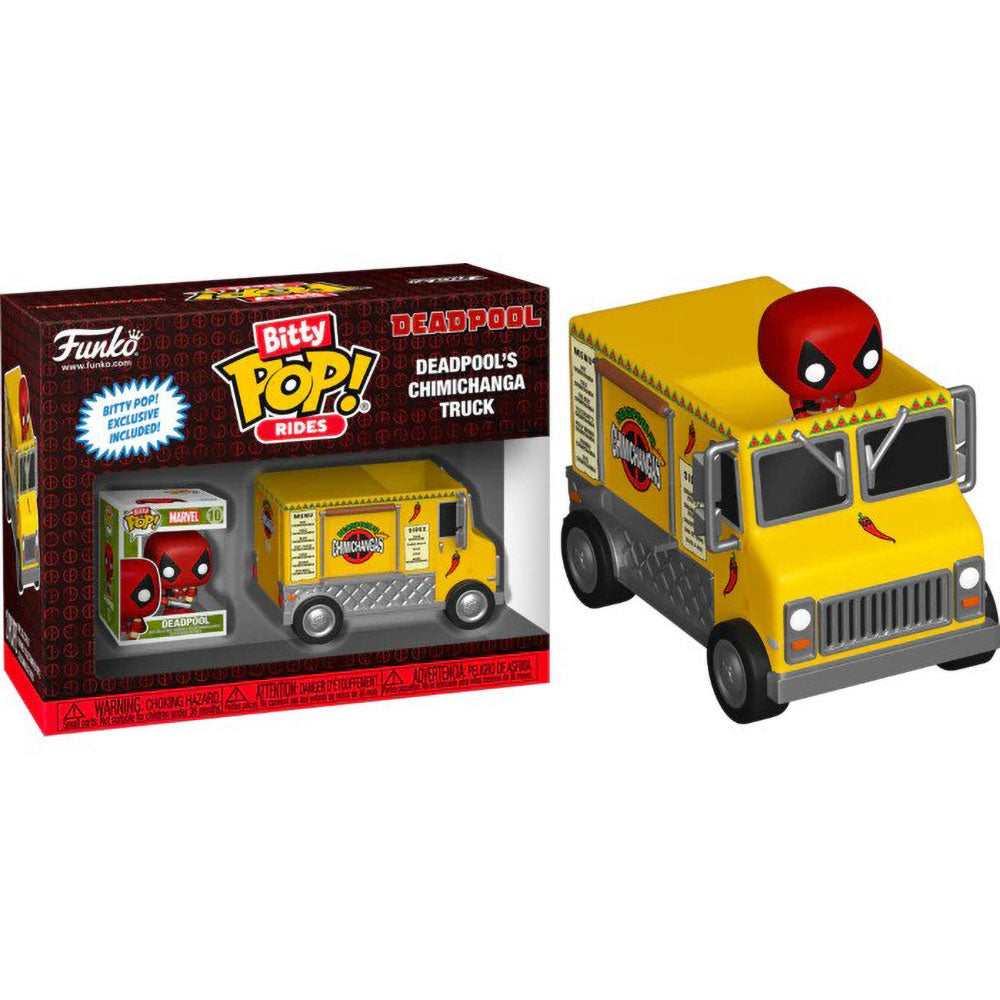 Funko Bitty POP! Marvel Deadpool and Chimichanga Truck Ride