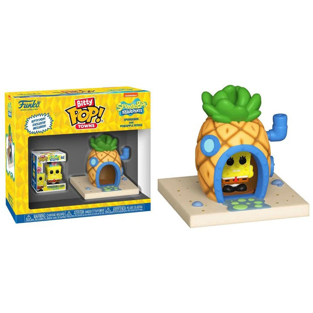 Funko Bitty POP! Spongebob Squarepants and Pineapple House