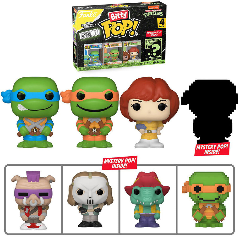 Funko Bitty POP! TMNT 4 Pack