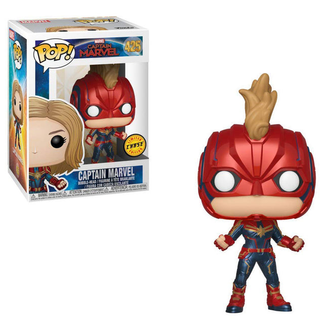 Funko POP! Captain Marvel Captain Marvel 425 Chase | POP SCV