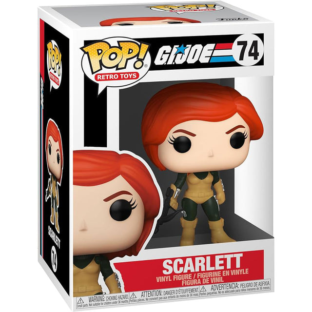 Funko POP! G.I. Joe Scarlett 74 | POP SCV