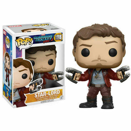 Funko POP! Guardians of the Galaxy Vol. 2 Star-Lord 198 | POP SCV