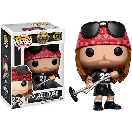 Funko POP! Guns N Roses Axl Rose 50 | POP SCV