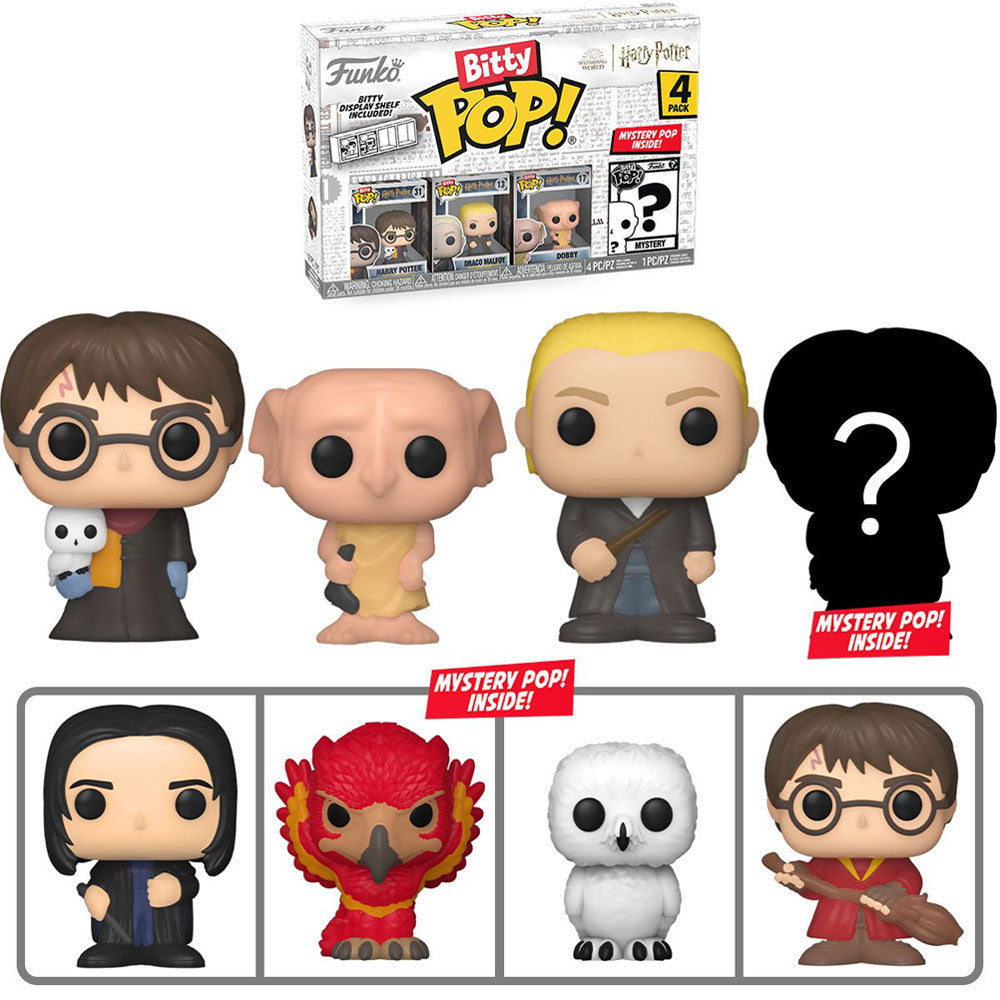 Funko POP! Harry Potter Harry Bitty Pop 4 Pack | POP SCV