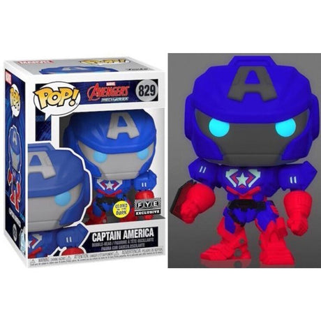 Funko POP! Marvel Avengers Mech Strike Captain America 829 | POP SCV