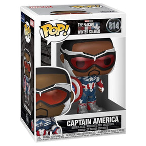 Funko POP! Marvel The Falcon and the Winter Soldier Captain America 814