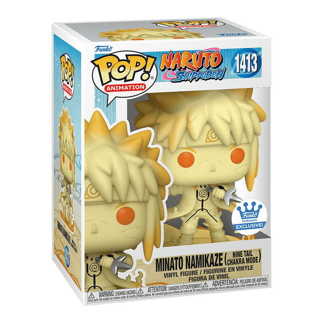 Funko POP! Naruto Shippuden Minato Namikaze (Nine Tail Chakra Mode) 1413 | POP SCV