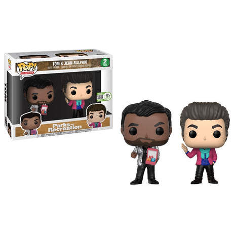 Funko POP! Parks and Recereation Tom & Jean-Ralphio 2 Pack | POP SCV