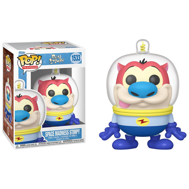 Funko POP! Ren and Stimpy Space Madness Stimpy 1533 | POP SCV