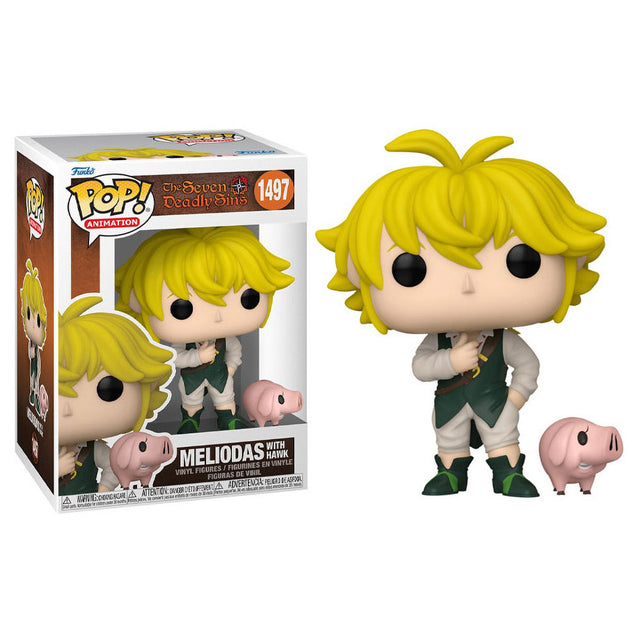 Funko POP! Seven Deadly Sins Meliodas with Hawk 1497 | POP SCV