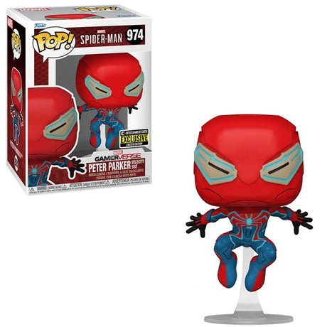 Funko POP! Spider-Man Peter Parker Velocity Suit 974 | POP SCV