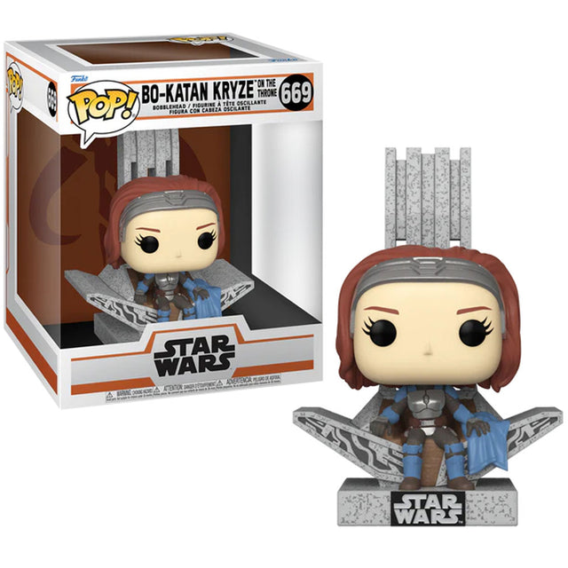 Funko POP! Star Wars Bo-Katan Kyrze on the Throne 669 | POP SCV