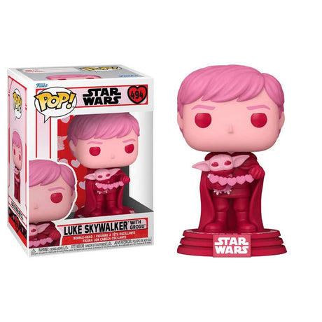 Funko POP! Star Wars Luke Skywalker with Grogu 494 | POP SCV