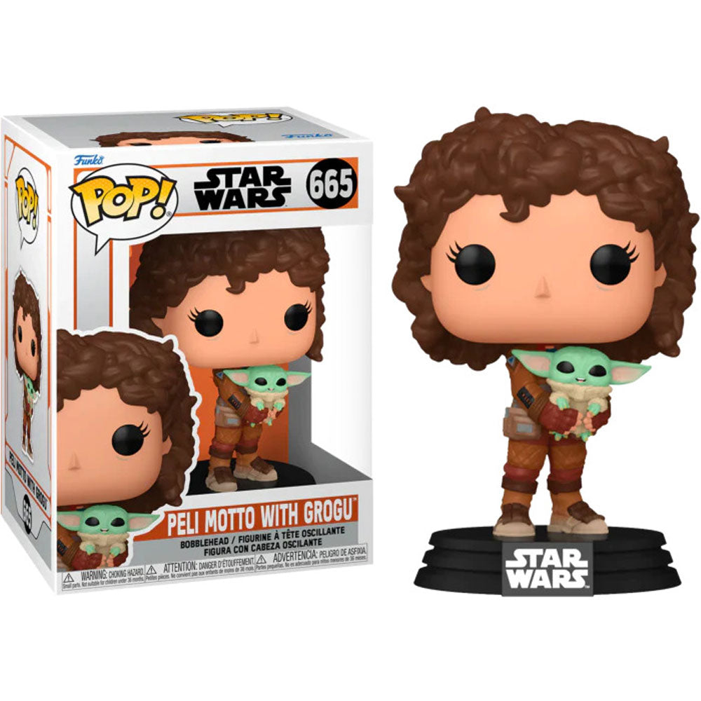 Funko POP! Star Wars Peli Motto with Grogu 665 | POP SCV