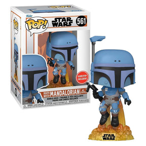 Funko POP! Star Wars The Mandalorian Death Watch Mandalorian (No Stripes) 561