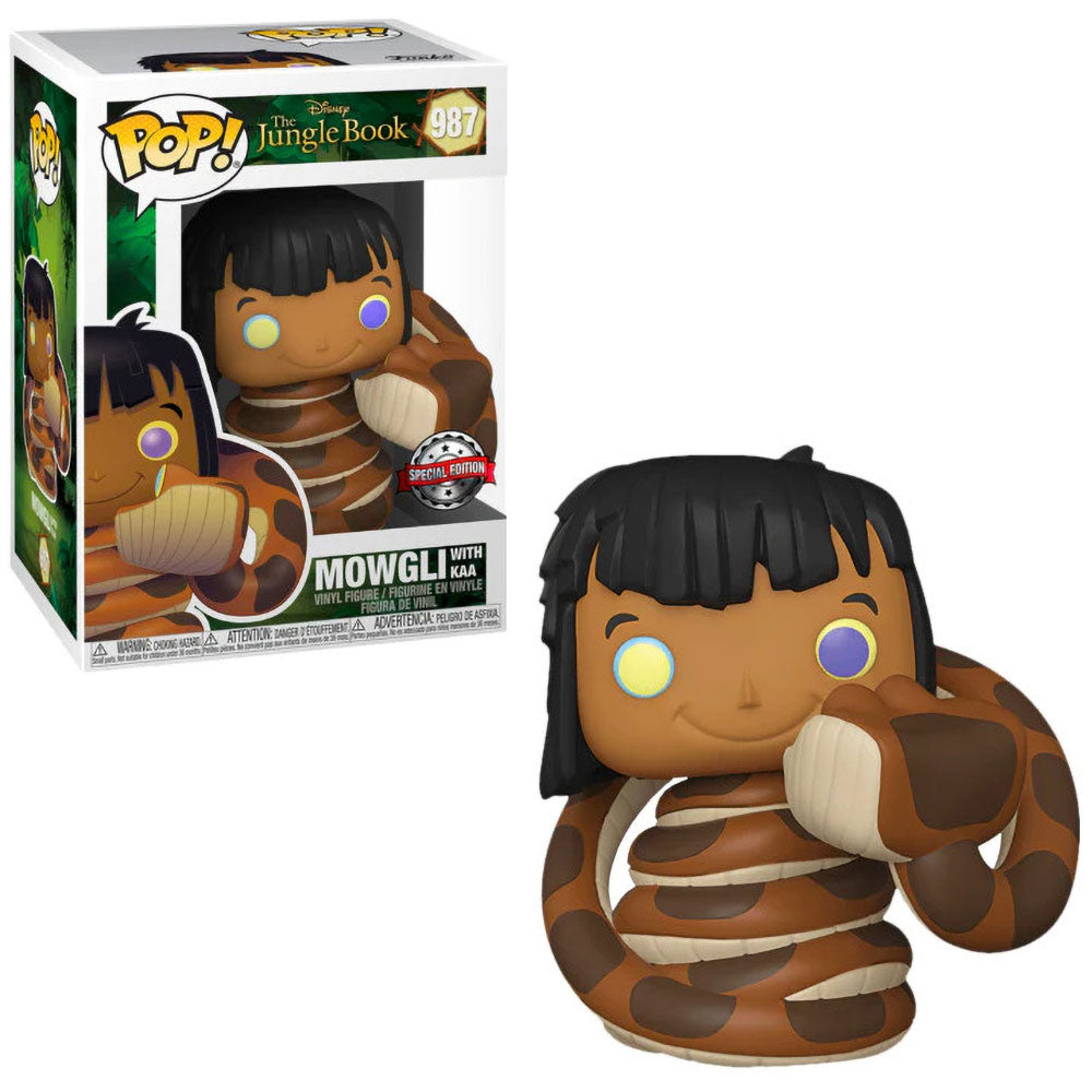 Funko POP! The Jungle Book Mowgli with Kaa 987 | POP SCV