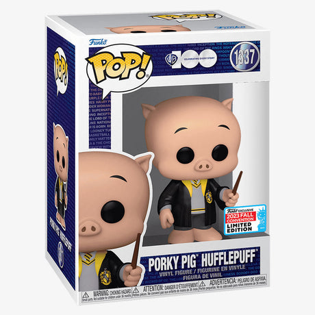 Funko POP! WB 100 Porky Pig Hufflepuff 1337 | POP SCV