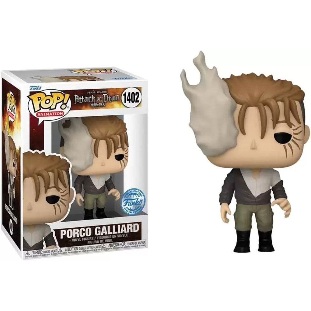 Porco Galliard Attack on Titan Funko POP! Special Edition – Evasive Studio