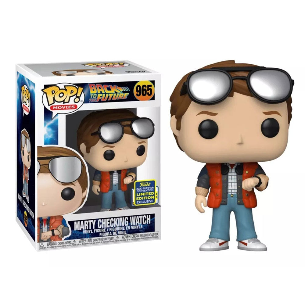 Funko POP! Back to the Future Marty Checking Watch 965