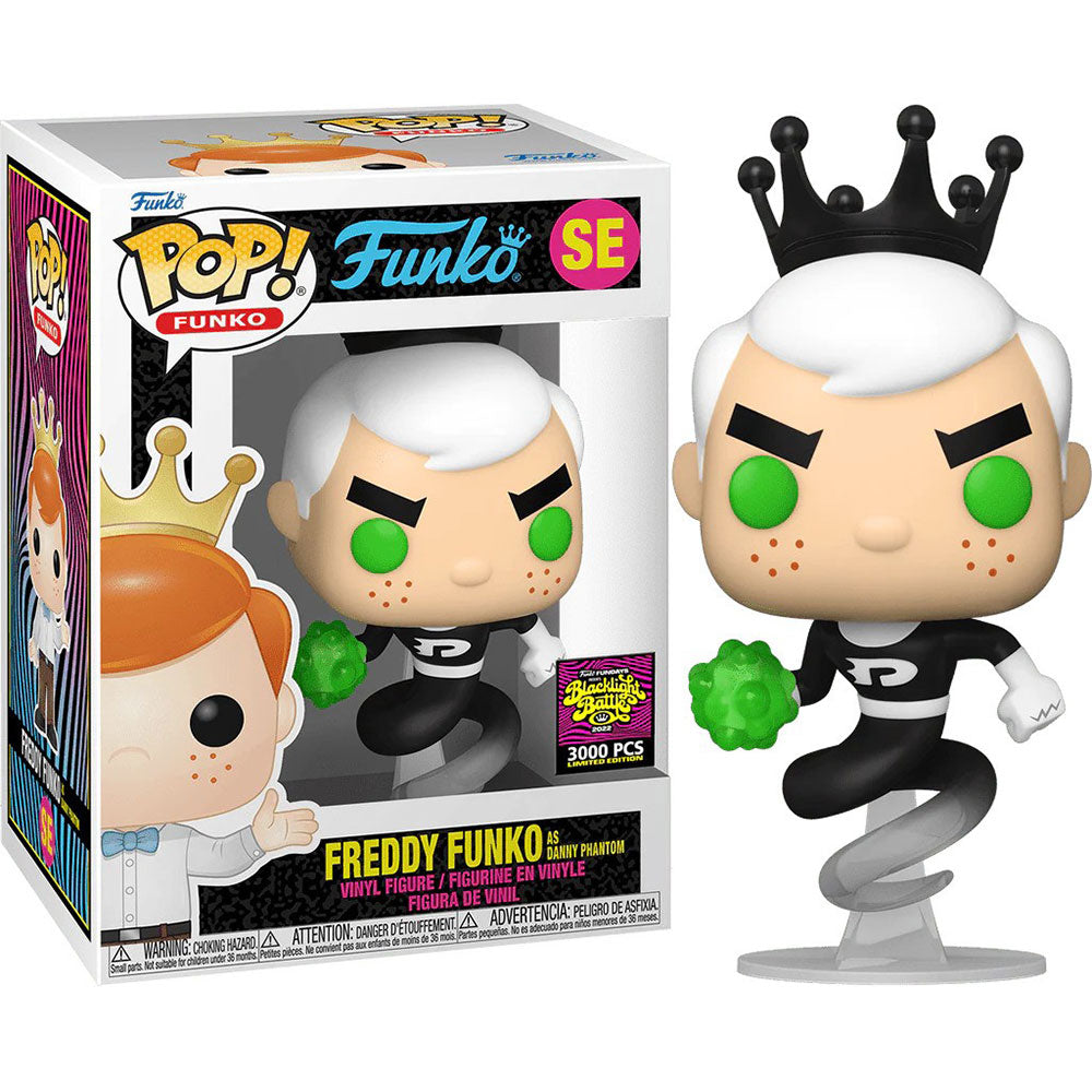 Funko POP! Blacklight Battle Freddy Funko as Danny Phantom (LE 3000)