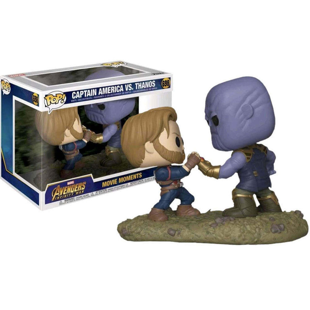 Funko POP! Movie Moments Captain America Vs. Thanos 698