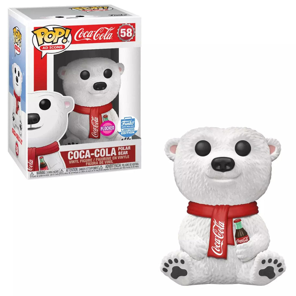 Funko POP! Coca Cola Polar Bear 58 (Flocked)