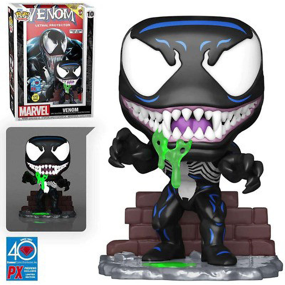 Funko POP! Comic Covers Marvel Venom 10 (GITD)