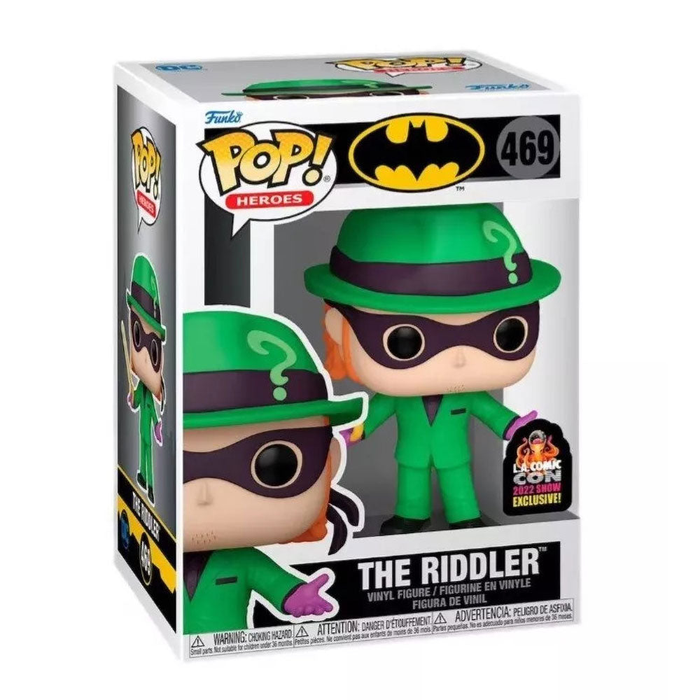 Funko POP! DC Batman The Riddler 469 L.A. Comic Con Edition