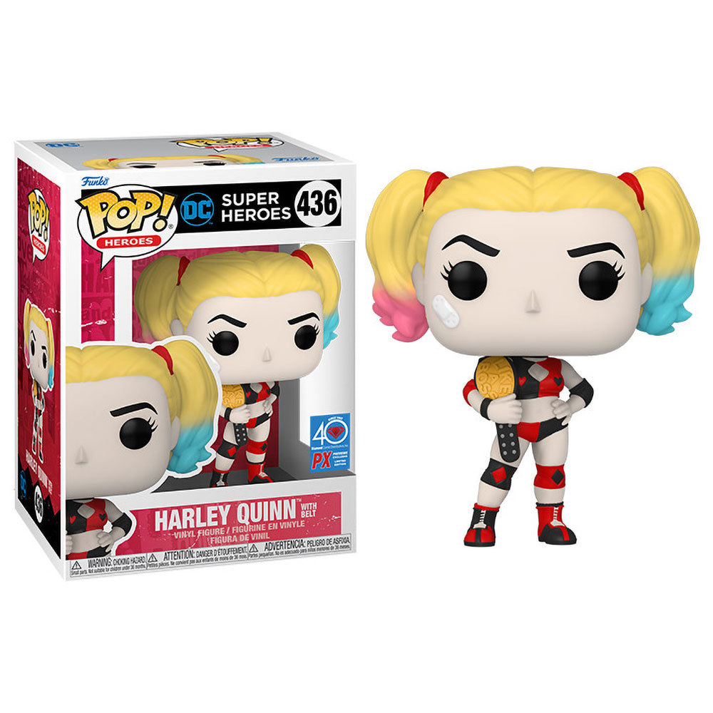 Funko POP! DC Harley Quinn with Belt 436