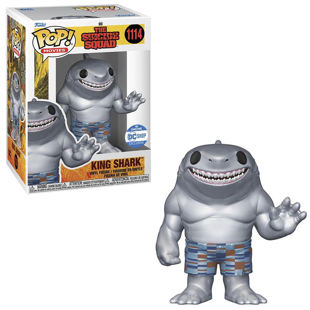 Funko POP! DC The Suicide Squad King Shark 1114 (Metallic)